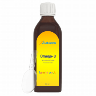 Авиценна Омега-3 со вкусом апельсина для всей семьи