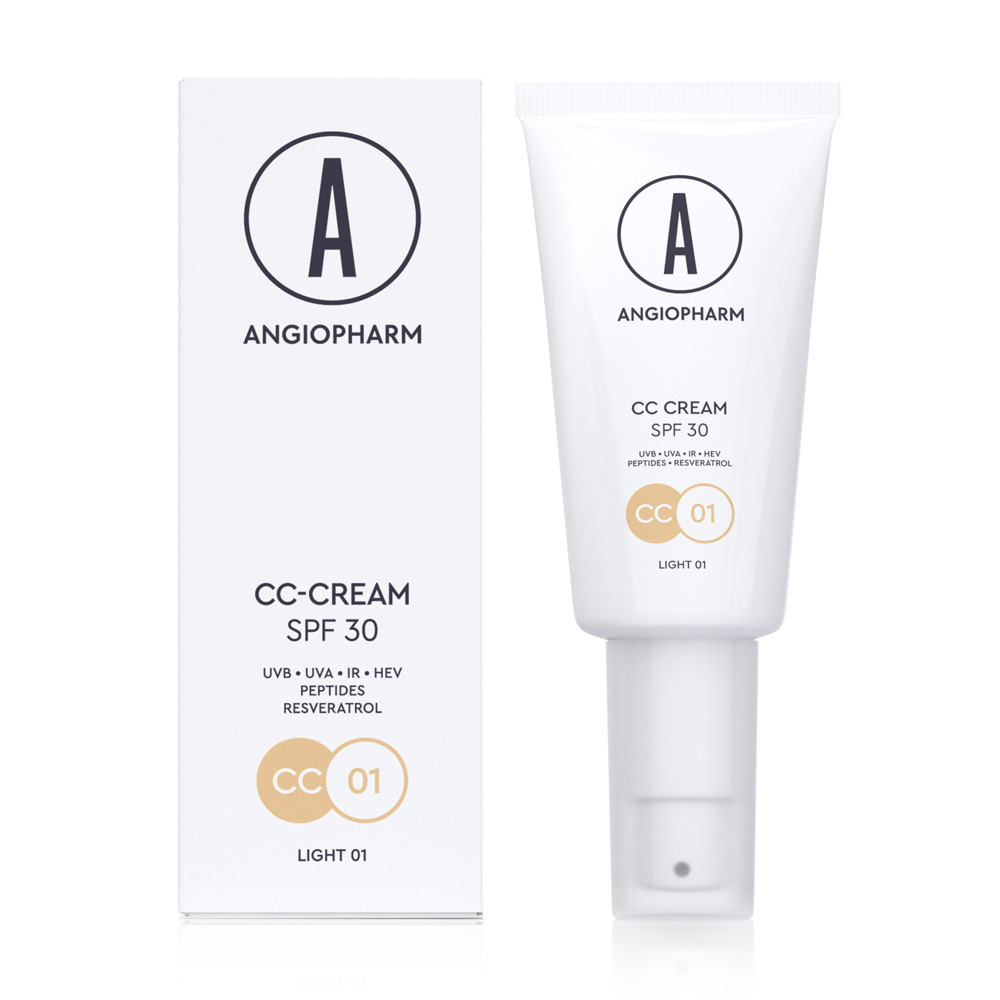 Ангиофарм CC-Крем SPF 30, 01 Light, 7 мл