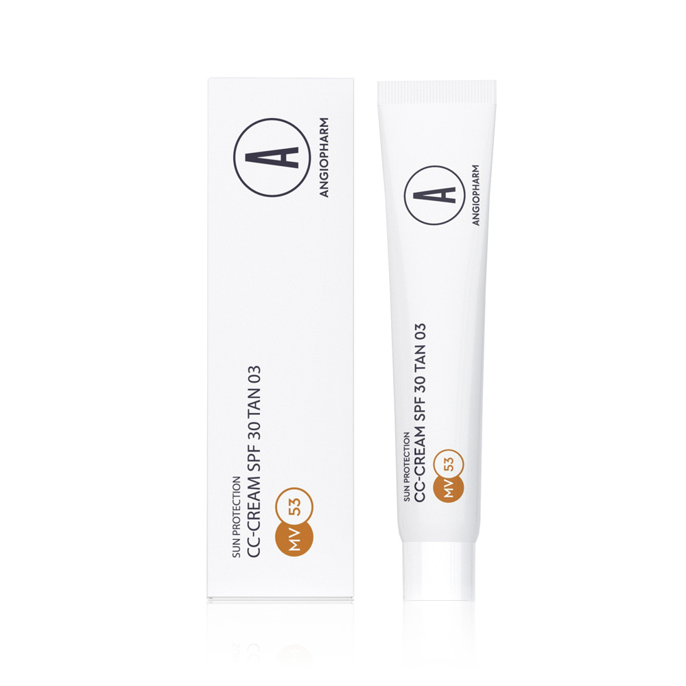 Ангиофарм CC-Крем SPF 30, 03 Tan, 7 мл