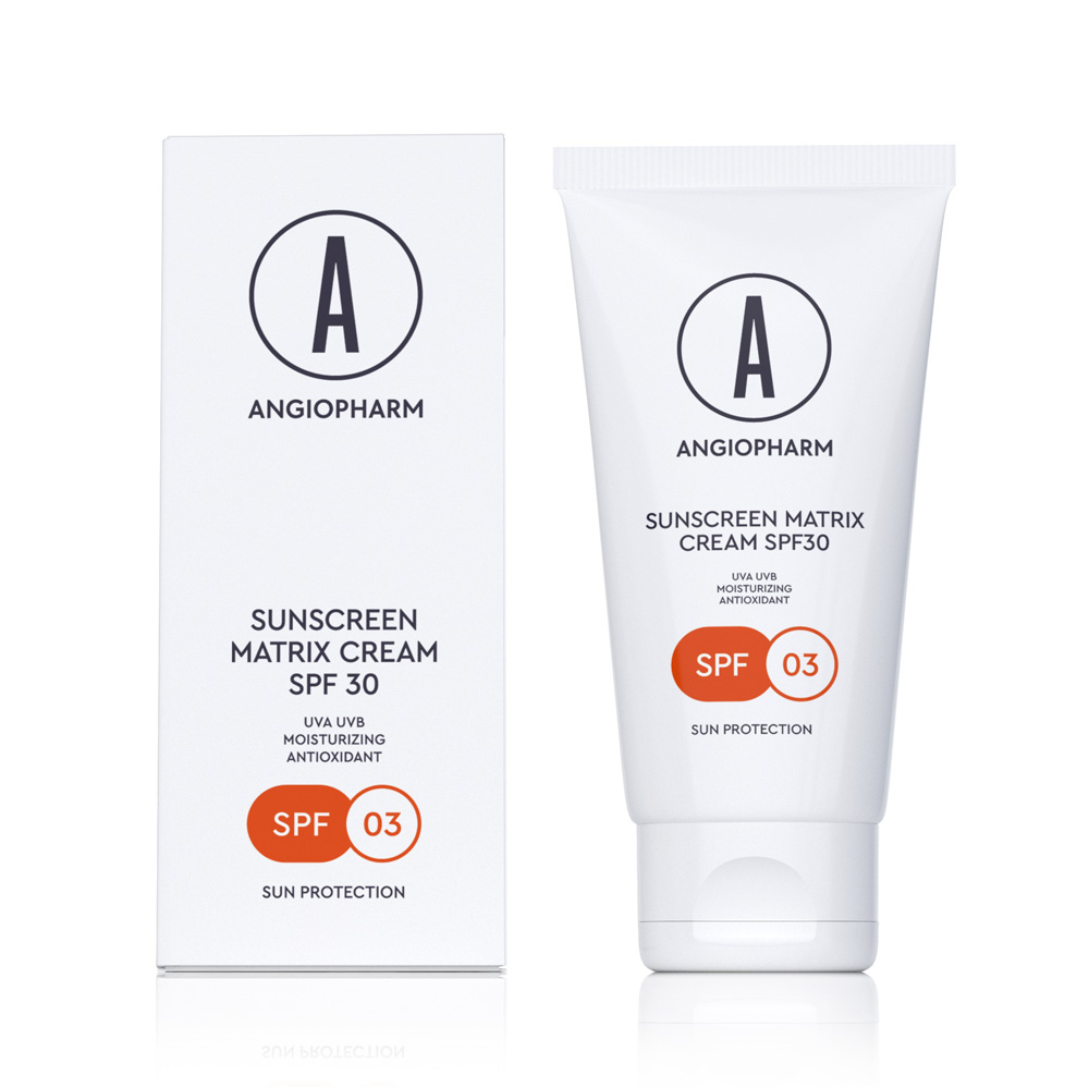 Ангиофарм Солнцезащитный крем SPF 30 III, 50 мл