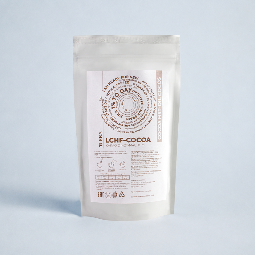 T8 ERA LCHF-COCOA (какао), 200 г
